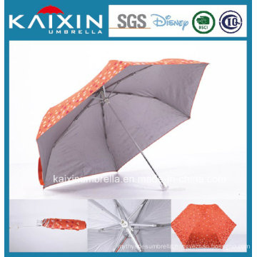 19 Inches Fancy Design 3 Folding Women Umbrella